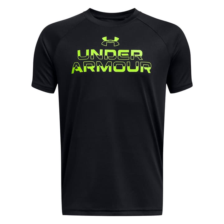 Under Armour Tech Split Wordmark T-Shirt schwarz von Under Armour