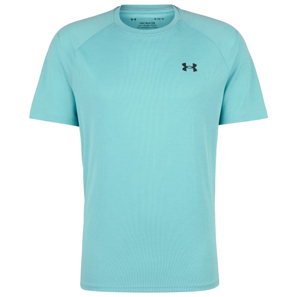 Under Armour - Tech Textured S/S - Funktionsshirt Gr L - Regular türkis von Under Armour
