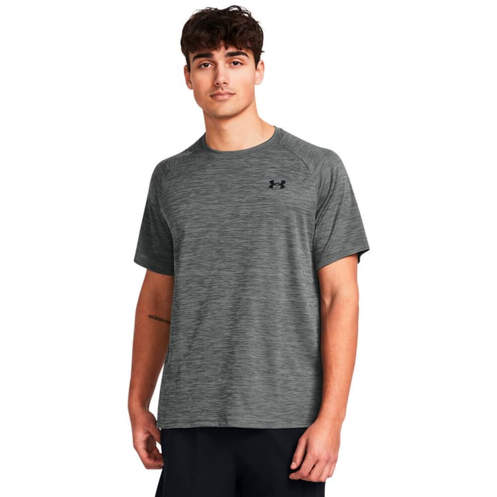 Under Armour Tech Textured SS T-Shirt grau von Under Armour