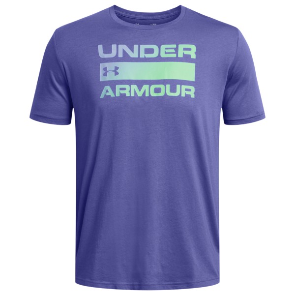 Under Armour - UA Team Issue Wordmark S/S - T-Shirt Gr 3XL - Regular lila von Under Armour