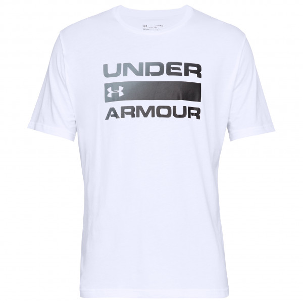 Under Armour - UA Team Issue Wordmark S/S - T-Shirt Gr 5XL - Regular weiß von Under Armour