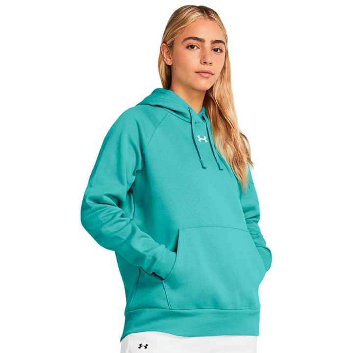 Under Armour W Rival Fleece Hoodie Hoodie türkis von Under Armour