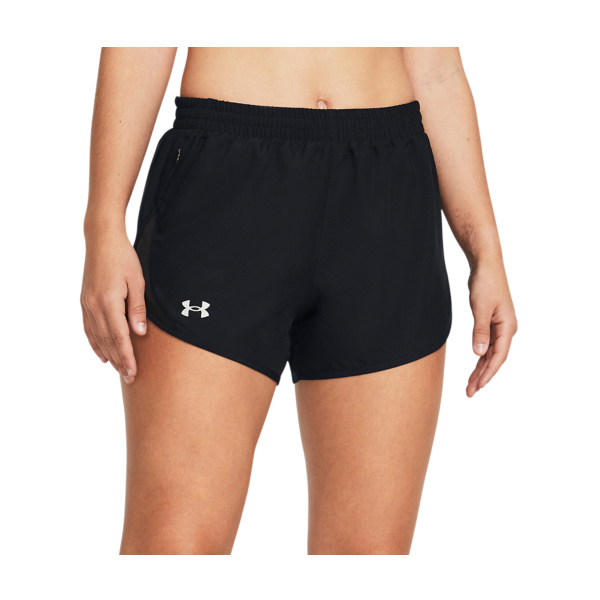 Under Armour - Women's Fly By 3'' Short - Laufshorts Gr M schwarz von Under Armour