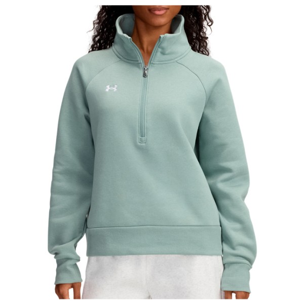 Under Armour - Women's Rival Fleece HZ - Pullover Gr M - Regular türkis Under Armour - Women's Rival Fleece HZ - Pullover Gr M - Regular türkis von Under Armour