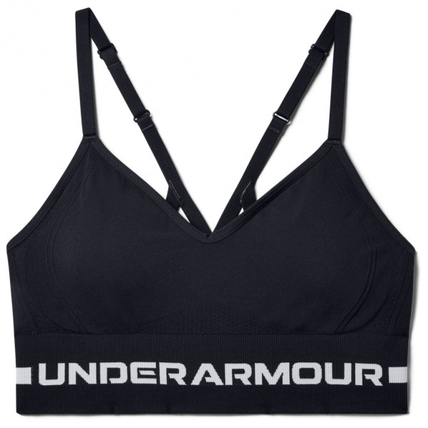 Under Armour - Women's Seamless Low Long Bra - Sport-BH Gr L;M;S;XL;XS grau;schwarz von Under Armour