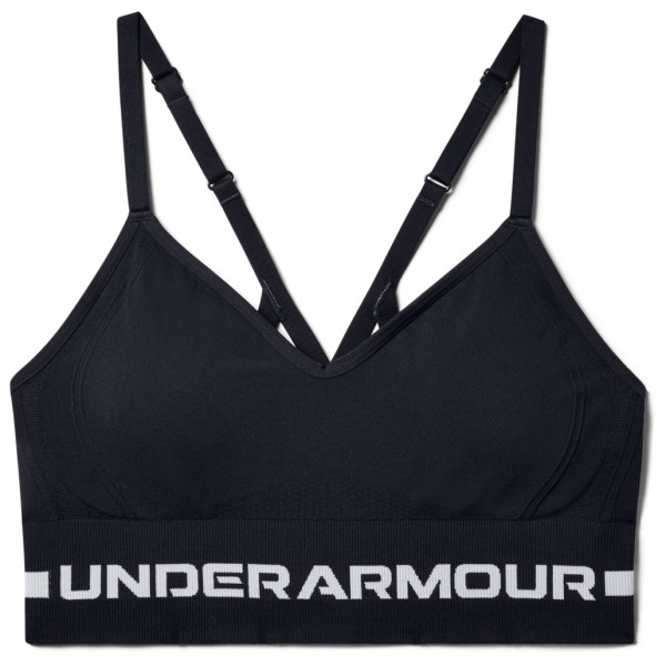 Under Armour - Women's Seamless Low Long Bra - Sport-BH Gr M schwarz von Under Armour