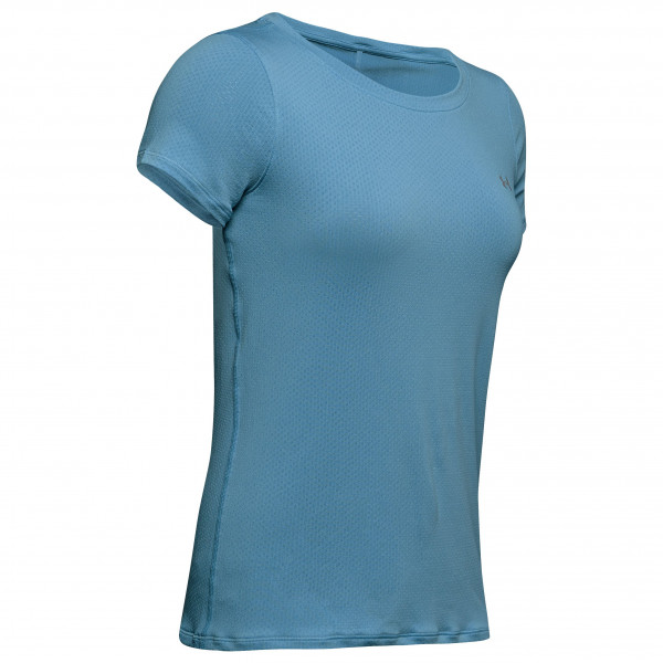 Under Armour - Women's UA Heatgear Armour S/S - Funktionsshirt Gr L;M;S;XL;XS;XXL;XXS blau;rosa;schwarz/blau von Under Armour