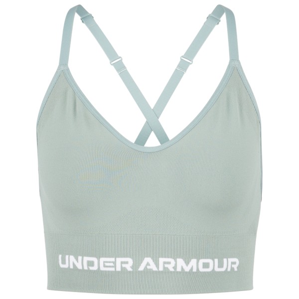 Under Armour - Women's Vanish Seamless Low Bra - Sport-BH Gr M grau von Under Armour