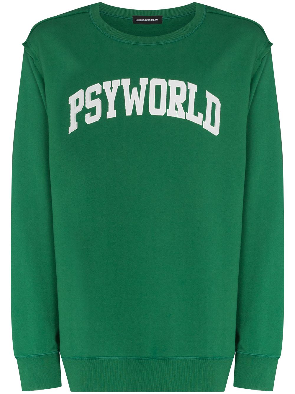 Undercover Psyworld crew-neck sweatshirt - Green von Undercover