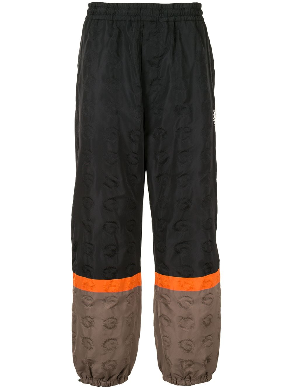 Undercover colour-block track pants - Black von Undercover