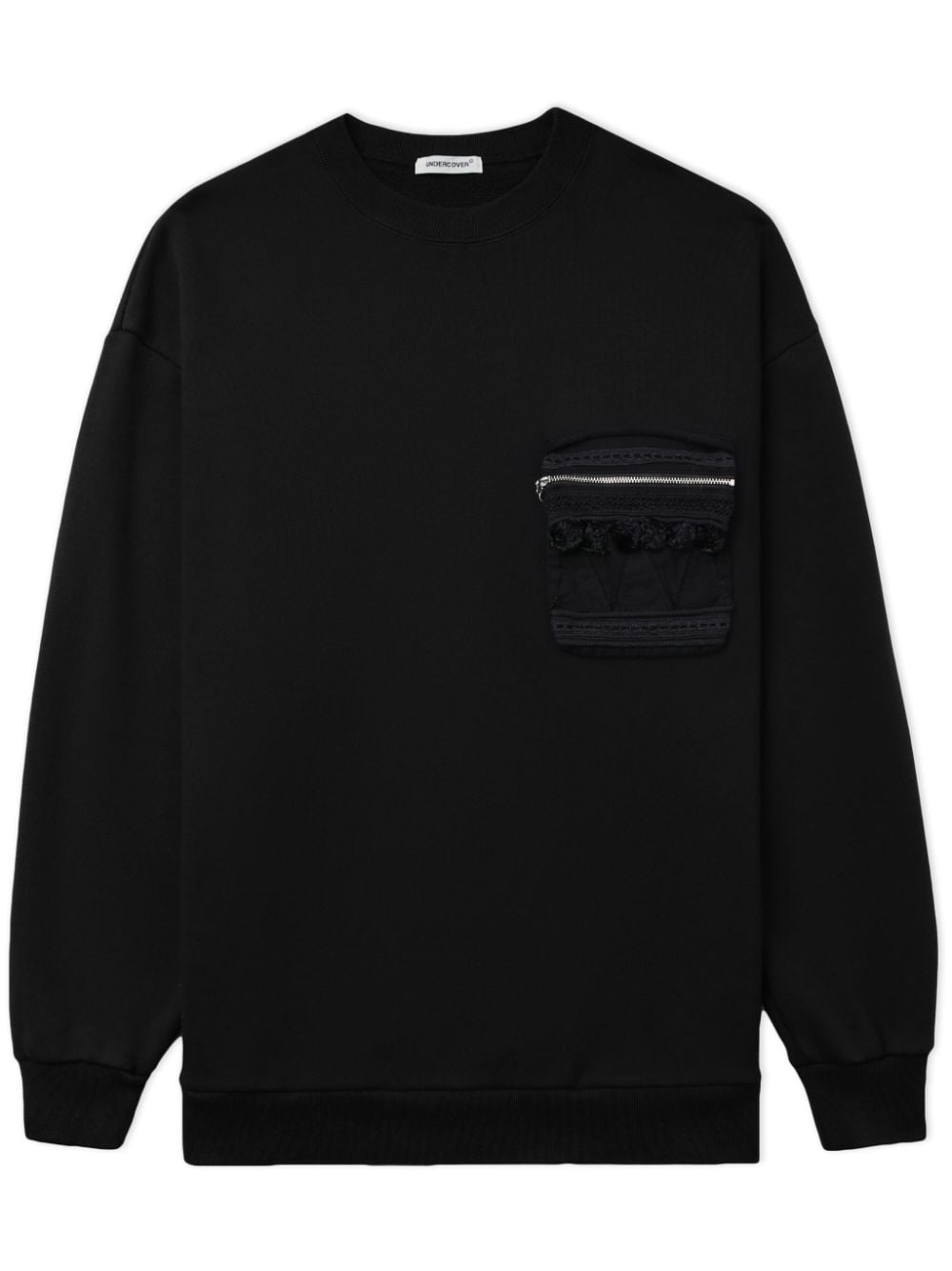 Undercover drop-shoulder cotton sweatshirt - Black von Undercover