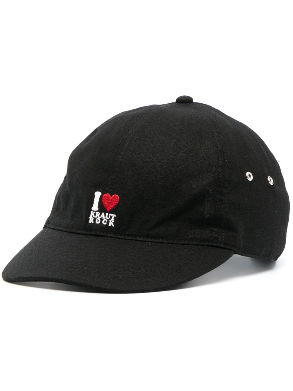Undercover motif-embroidered curved-peak cap - Black von Undercover