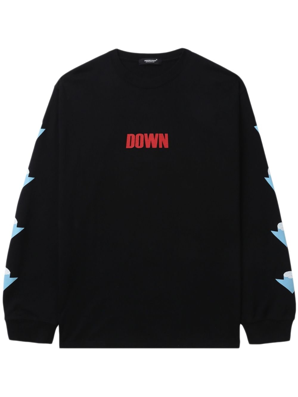 Undercover slogan-print cotton T-shirt - Black von Undercover