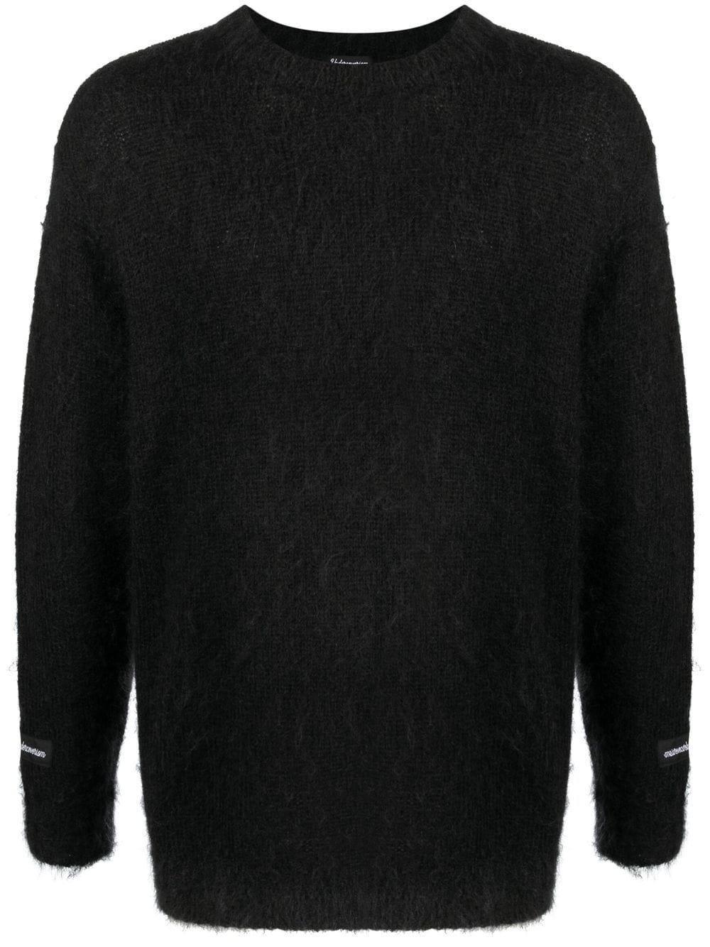 Undercoverism brushed mohair-wool sweater - Black von Undercoverism