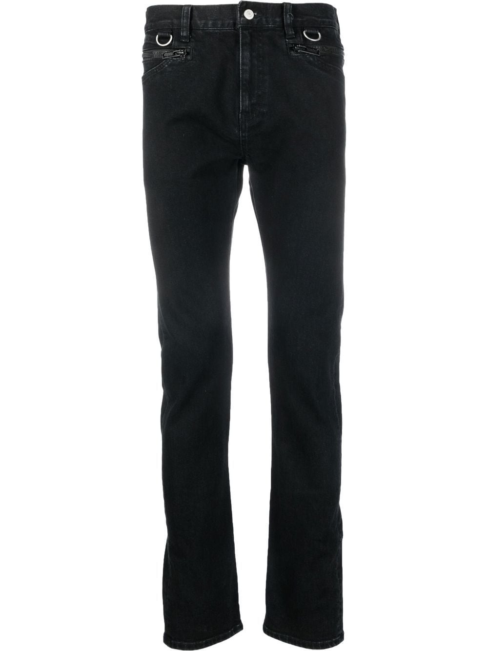 Undercoverism zip-pocket straight-leg jeans - Black von Undercoverism