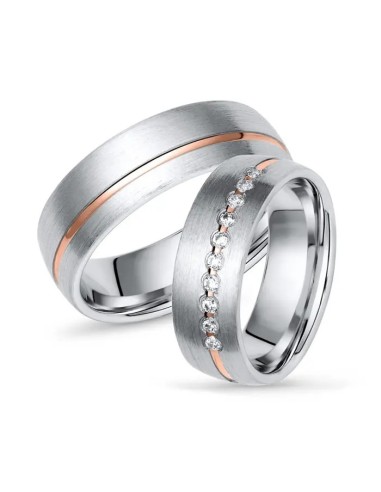 Partnerring Belle & Adam - Eheringe von Unique