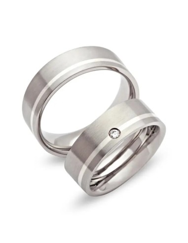 Partnerring Carrie & Big - Eheringe von Unique