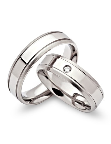 Partnerring Love 6mm mit Gravur - Eheringe