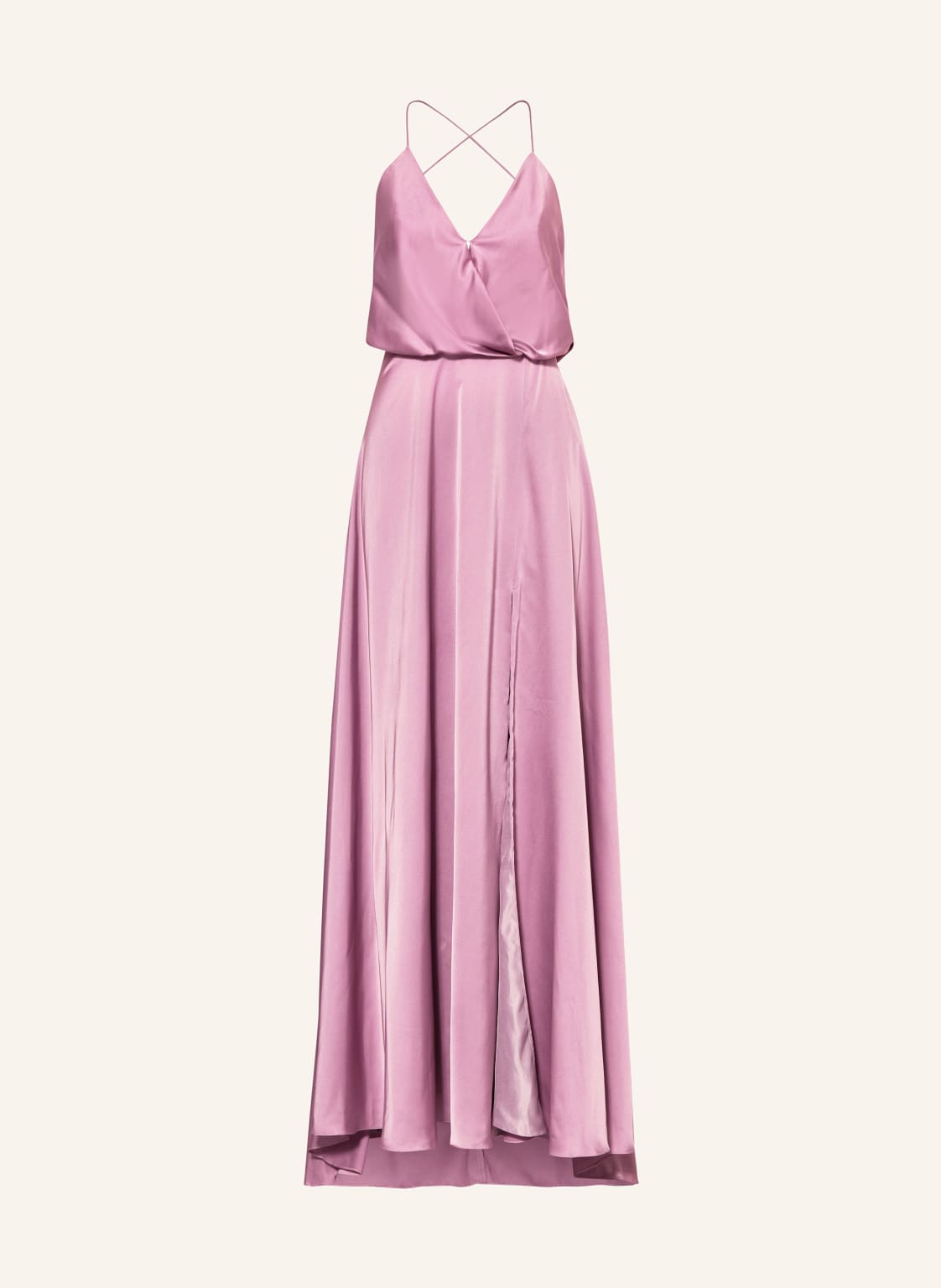 Unique Abendkleid Mit Stola rosa von Unique