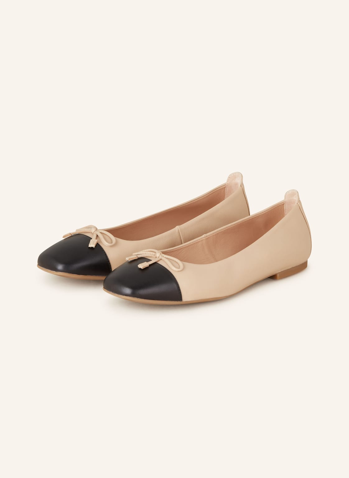 Unisa Ballerinas Belle beige von Unisa