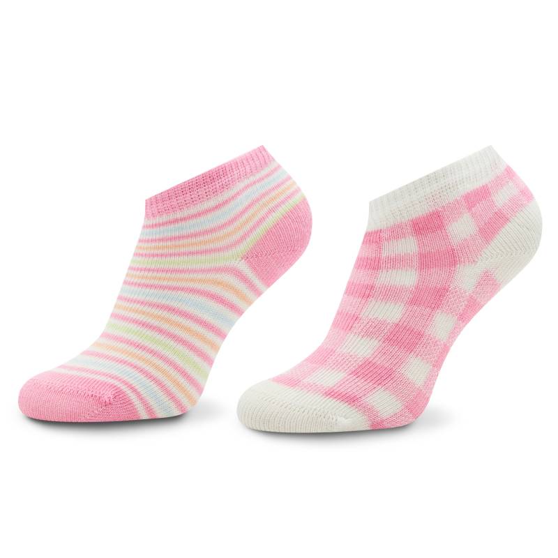 2er-Set niedrige Kindersocken United Colors Of Benetton 6AO30701O 902 Rosa von United Colors of Benetton