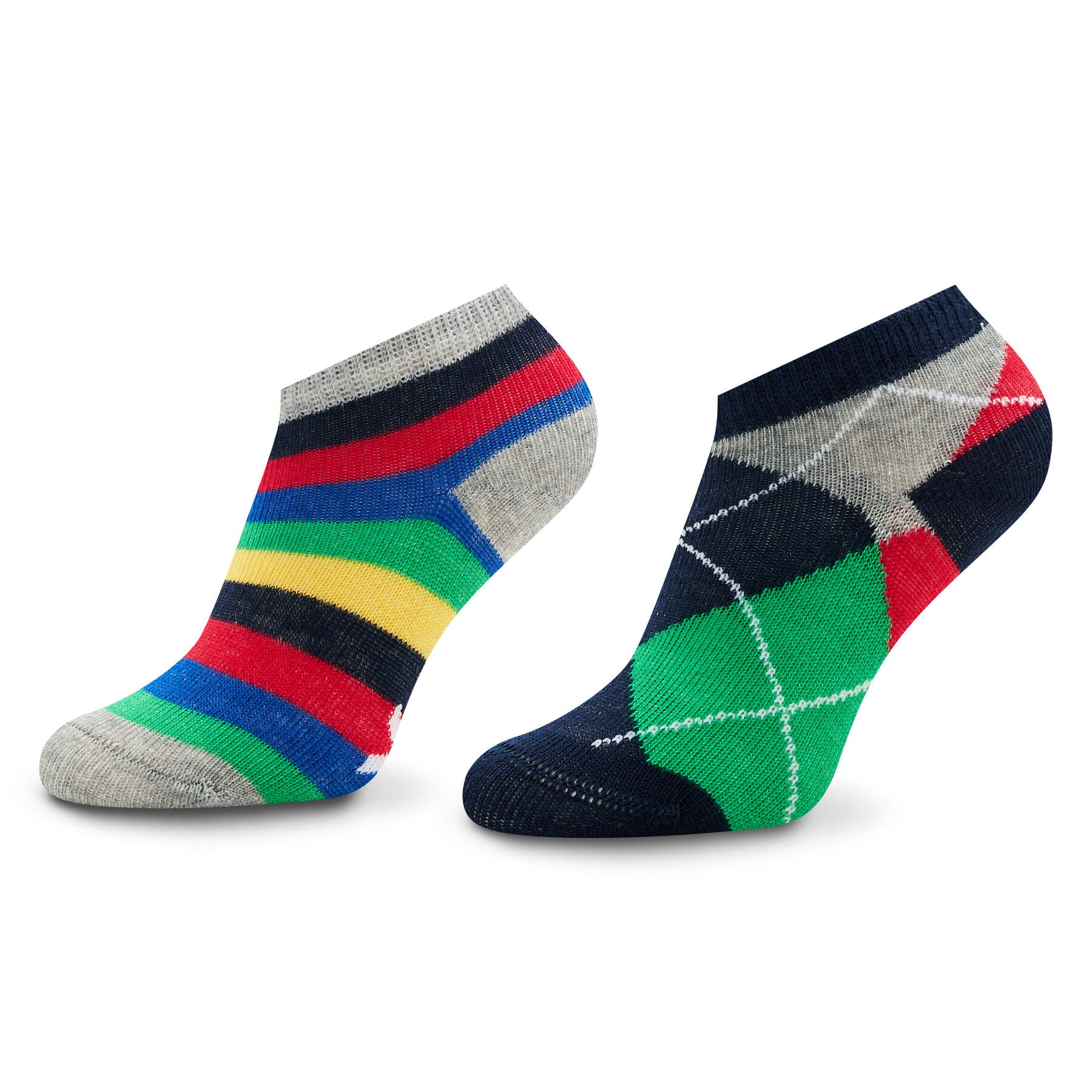 2er-Set niedrige Kindersocken United Colors Of Benetton 6AO30701O 903 Bunt von United Colors of Benetton