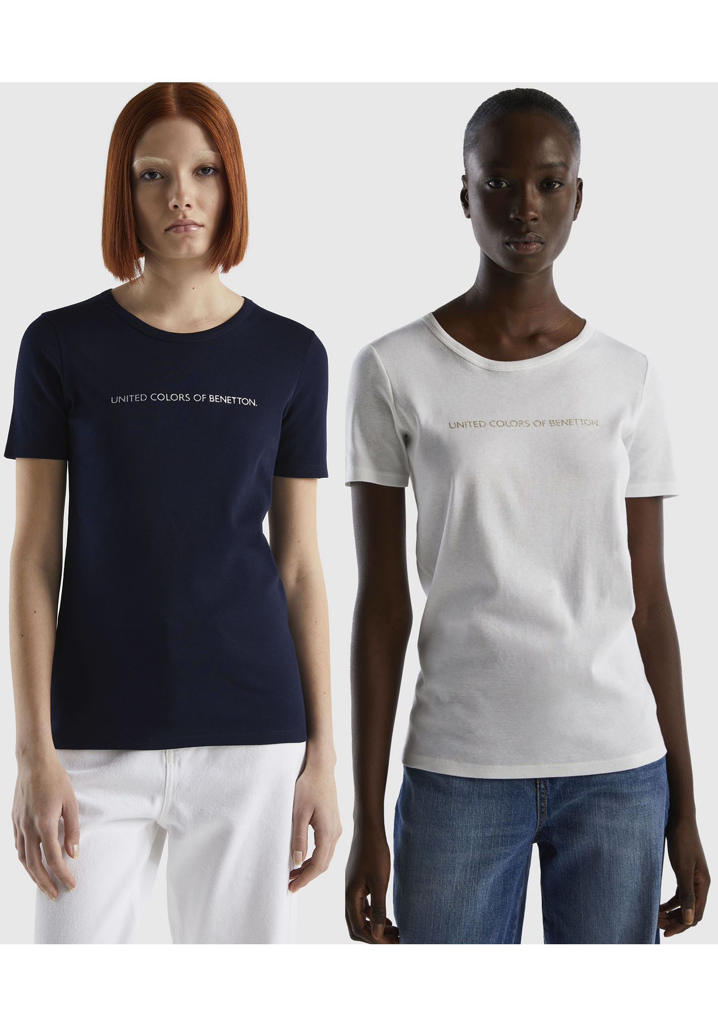 United Colors of Benetton T-Shirt, (Set, 2 tlg., 2) von United Colors of Benetton