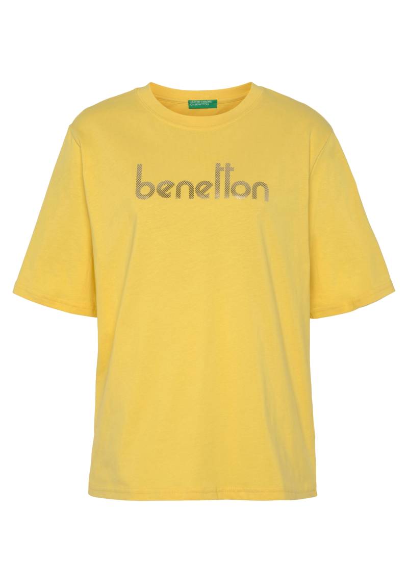 United Colors of Benetton T-Shirt, mit Logodruck auf der Brust von United Colors of Benetton
