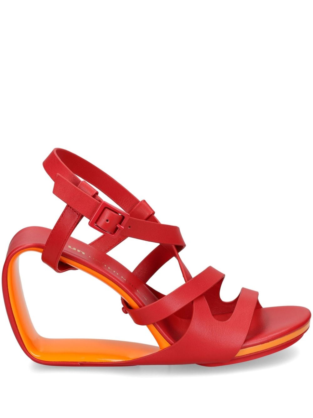 United Nude Mobius Sia 90mm wedge sandals - Red von United Nude