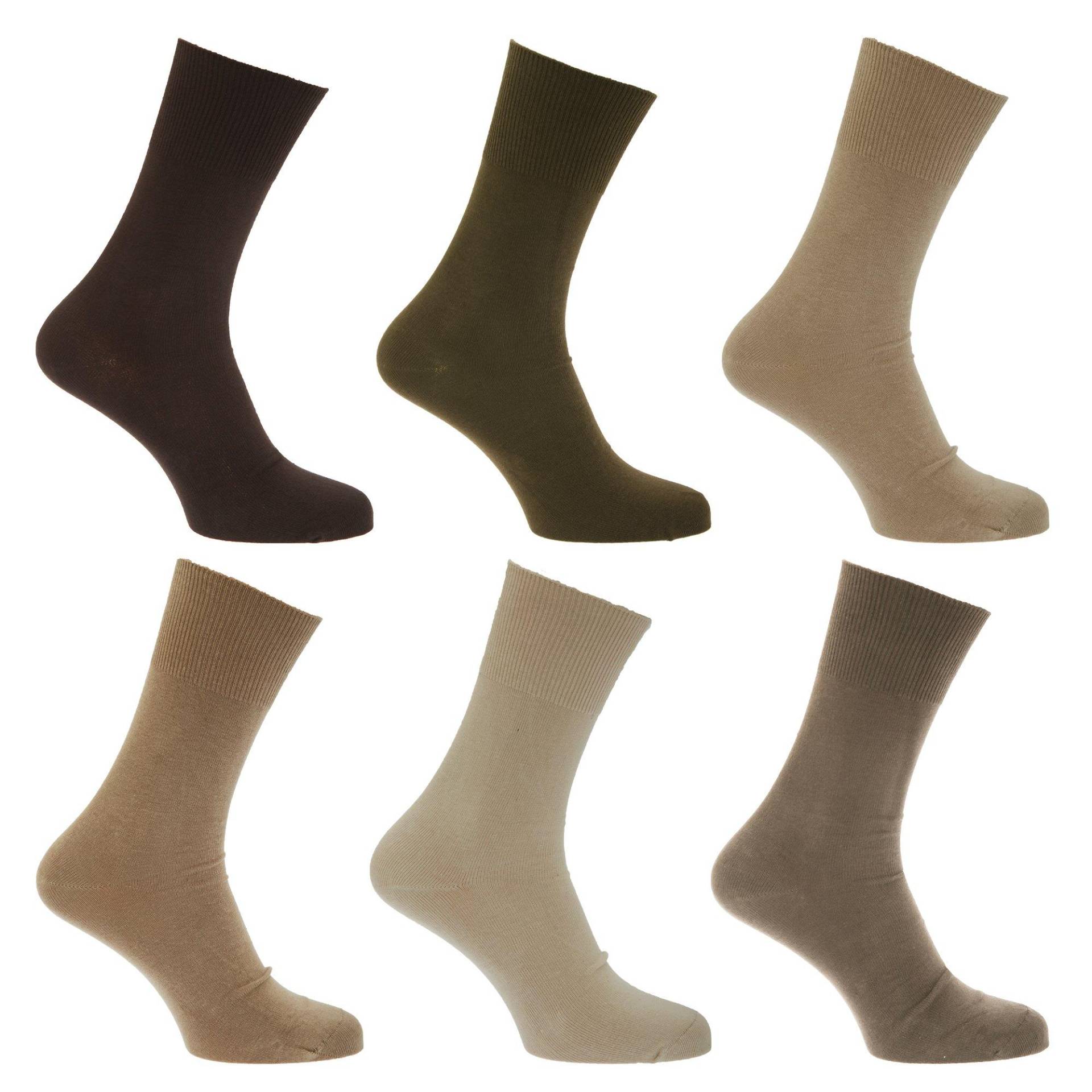 Socken, 6erpack Herren Multicolor 39-43 von Universal Textiles