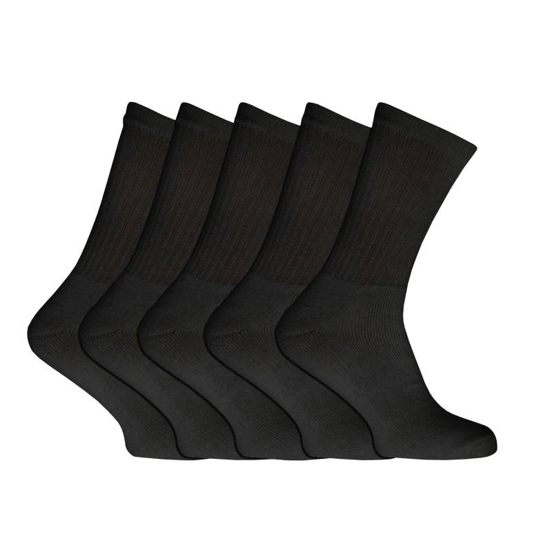 Sportsocken Socken, 5erpack Herren Schwarz 39-46 von Universal Textiles