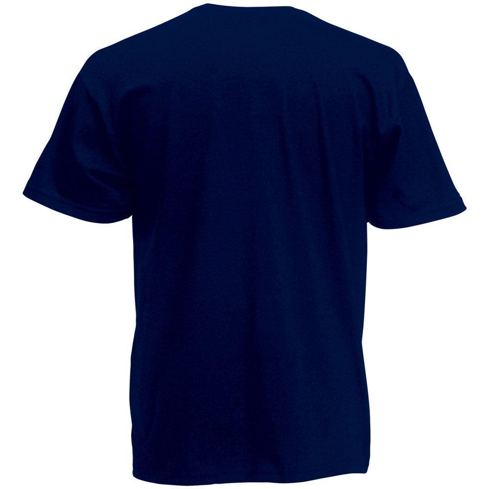 Value Kurzarm Freizeit Tshirt Herren Mitternachtsblau M von Universal Textiles