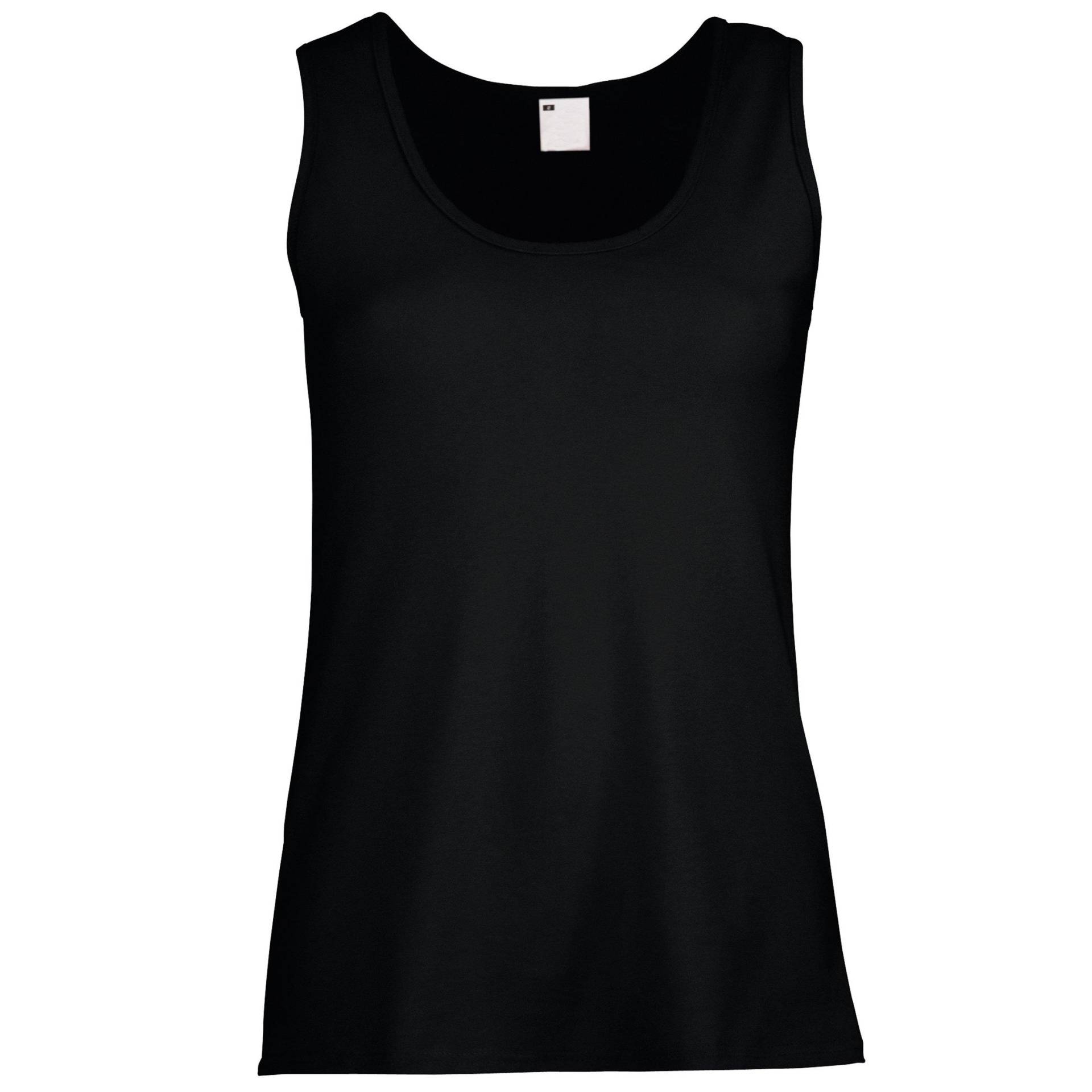 Value Tank Top Damen Schwarz M von Universal Textiles