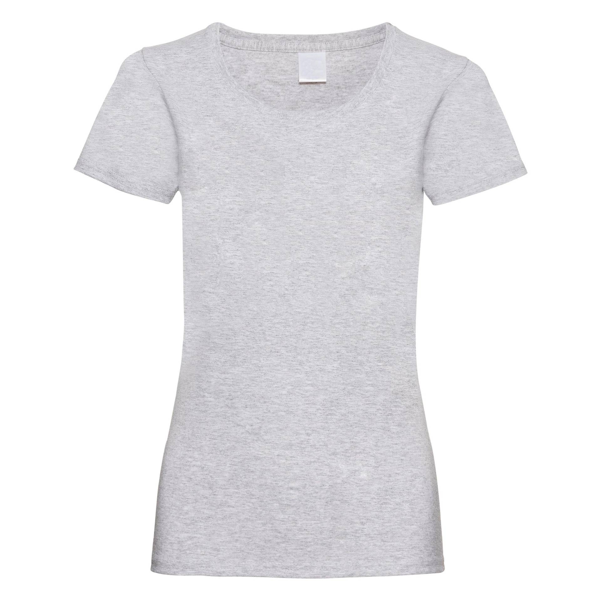 Value Tshirt Damen Taubengrau S von Universal Textiles