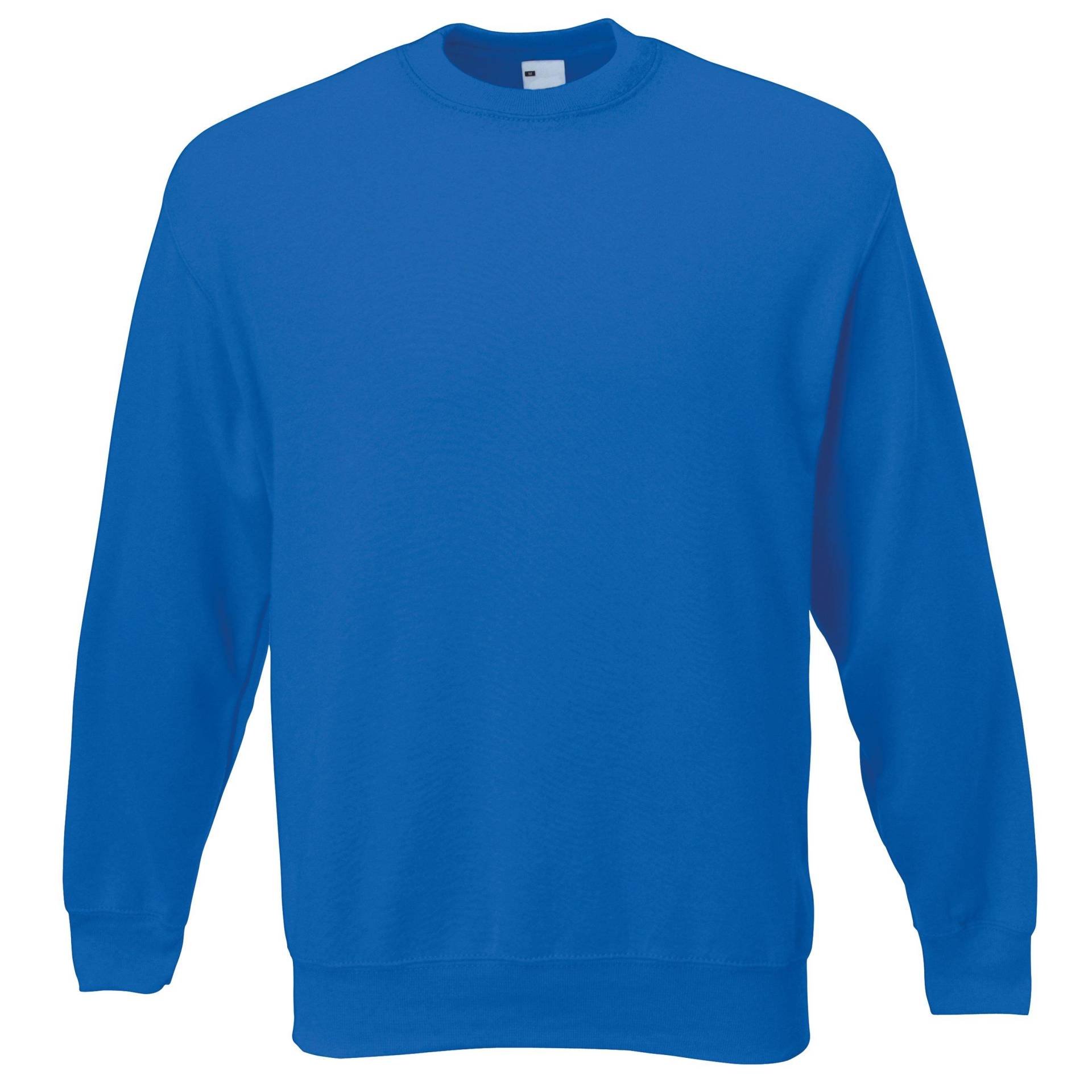 Männer Jersey Sweater Herren Blau XL von Universal Textiles