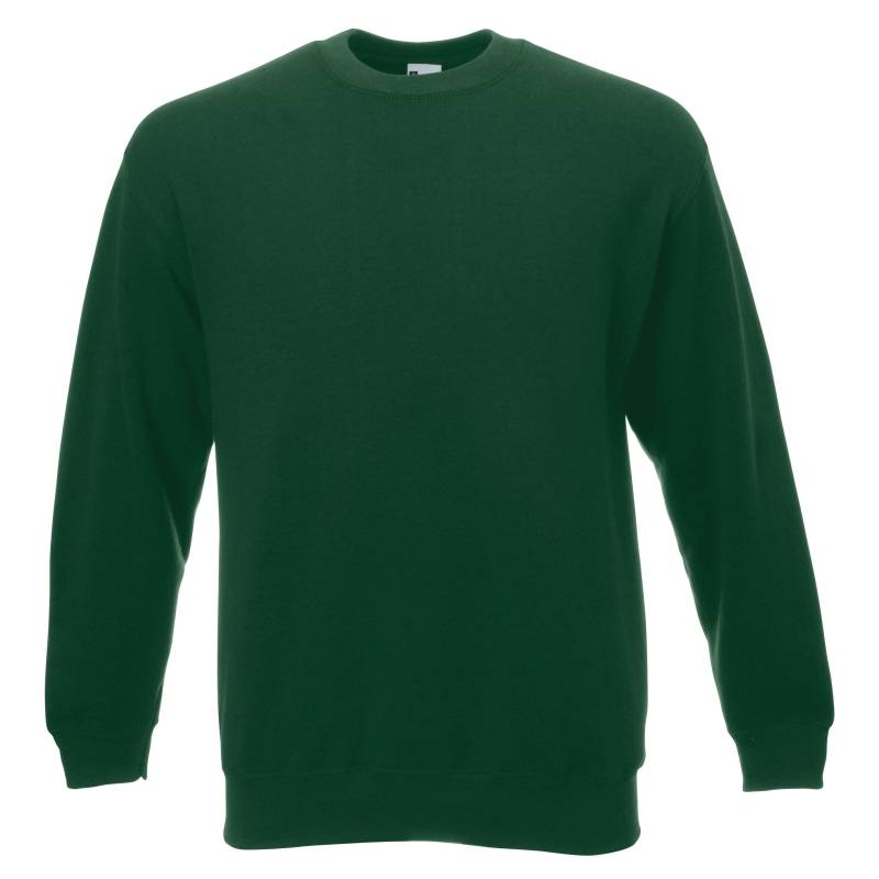 Jersey Sweater Herren Dunkelgrün S von Universal Textiles