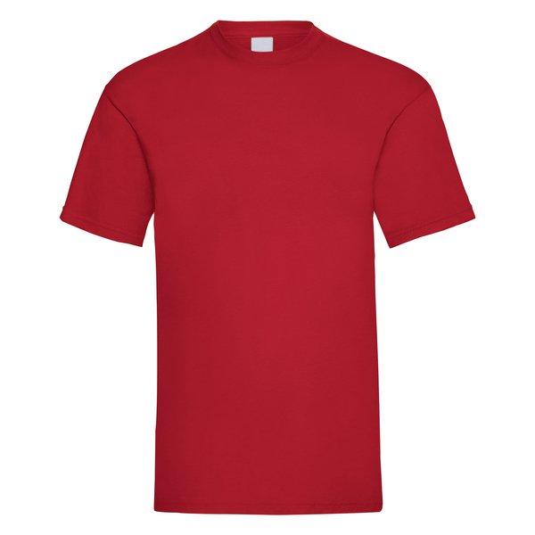 Value Kurzarm Freizeit T-shirt Herren Dunkelrot M von Universal Textiles
