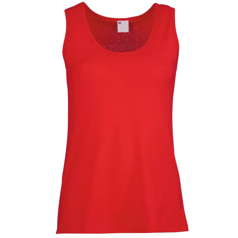 Value Tank Top Damen Rot Bunt M von Universal Textiles