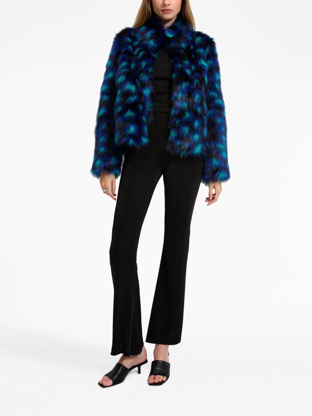 Unreal Fur Firefly faux fur jacket - Blue von Unreal Fur