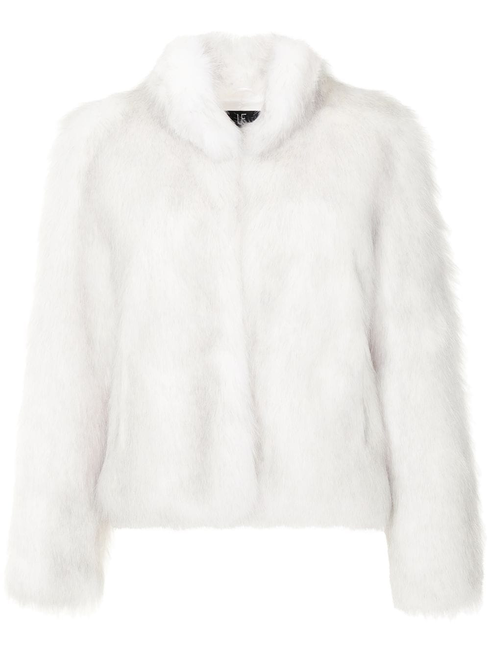 Unreal Fur Fur Delish high-neck jacket - White von Unreal Fur