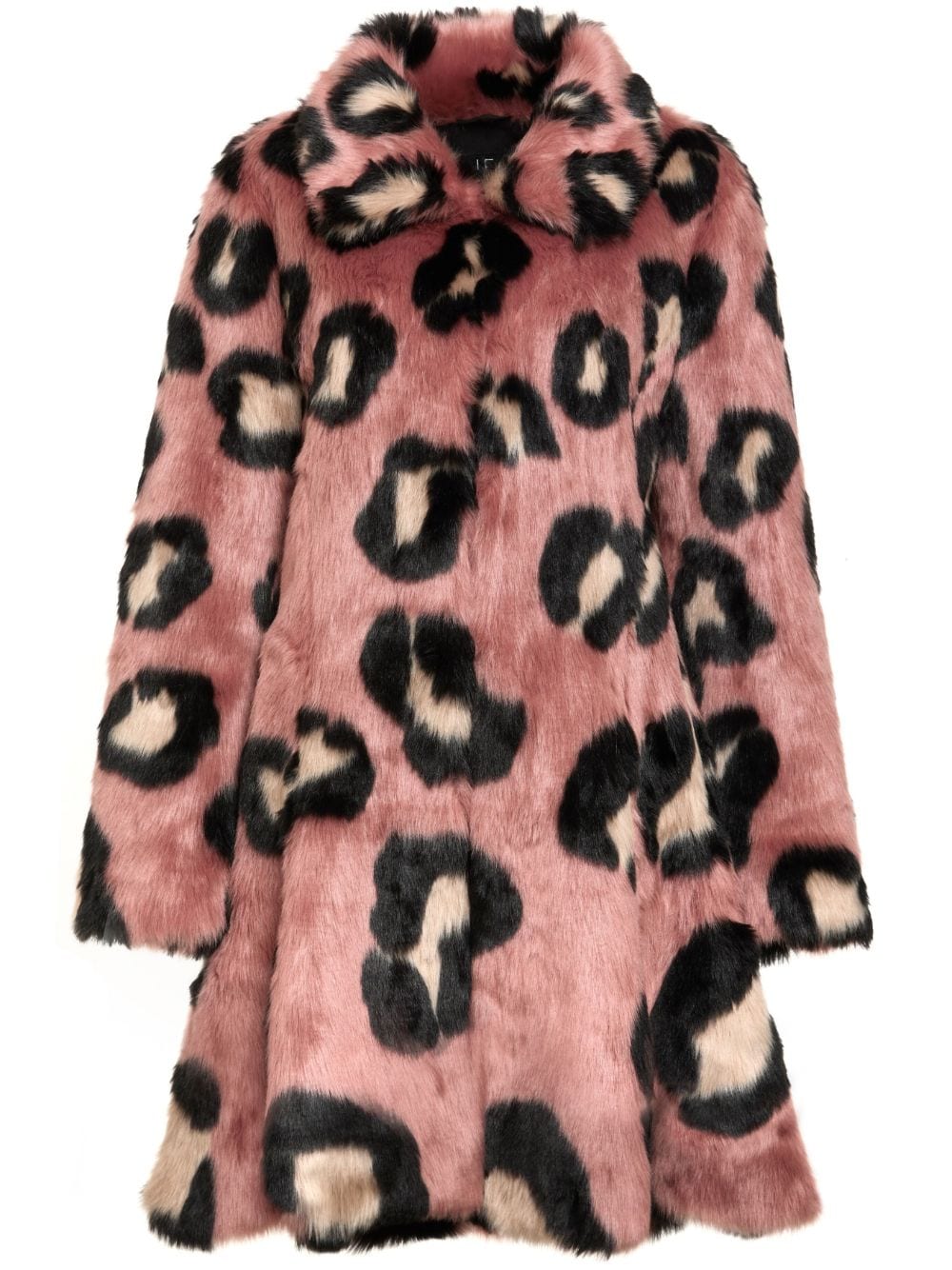 Unreal Fur La Farfalla leopard-motif jacket - Pink von Unreal Fur