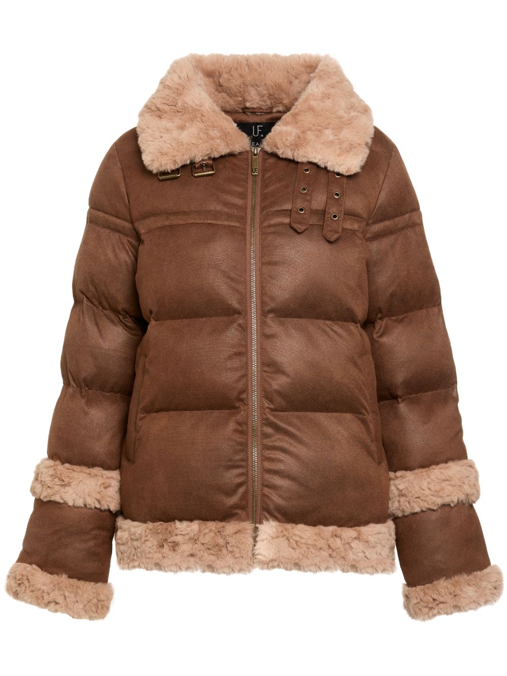 Unreal Fur faux-fur puffer jacket - Brown von Unreal Fur