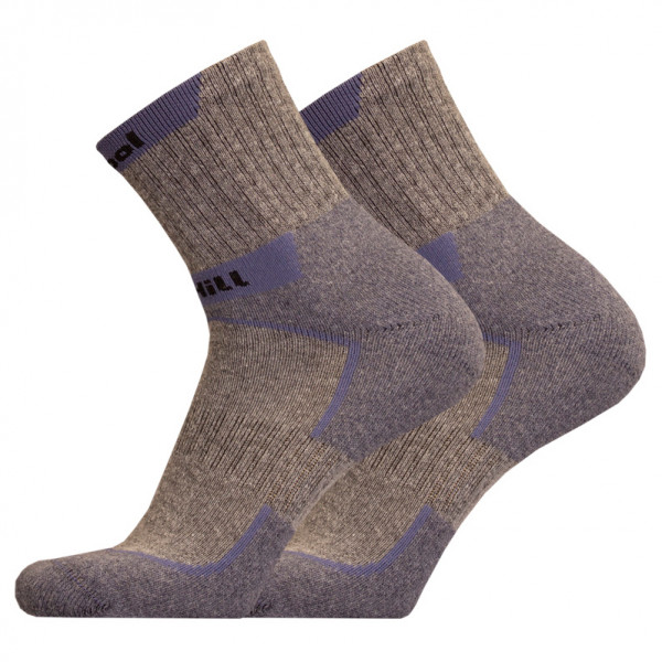 UphillSport - Hetta Summer Hiking 4L Drytech M3 w/ Upcycled Wool - Wandersocken Gr 47-50 braun von UphillSport