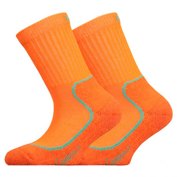 UphillSport - Kid's Kevo Trekking 4L Drytech M4 Merino & Coolmax - Wandersocken Gr 28-30 orange von UphillSport