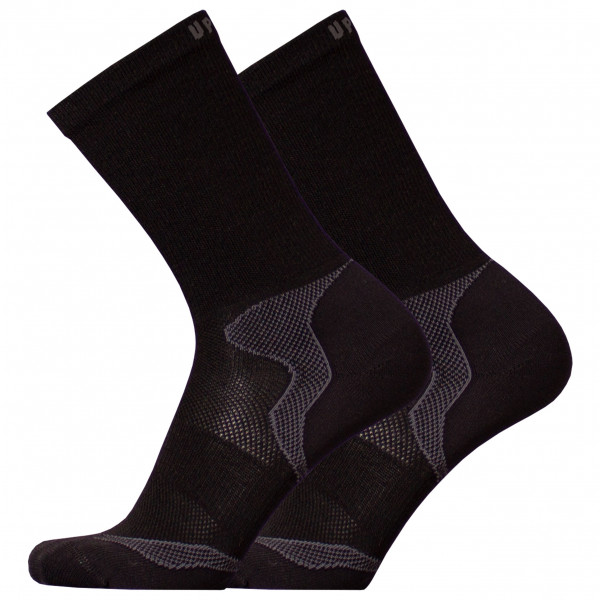 UphillSport - Malla Hiking & Walking - Wandersocken Gr 43-46 schwarz von UphillSport