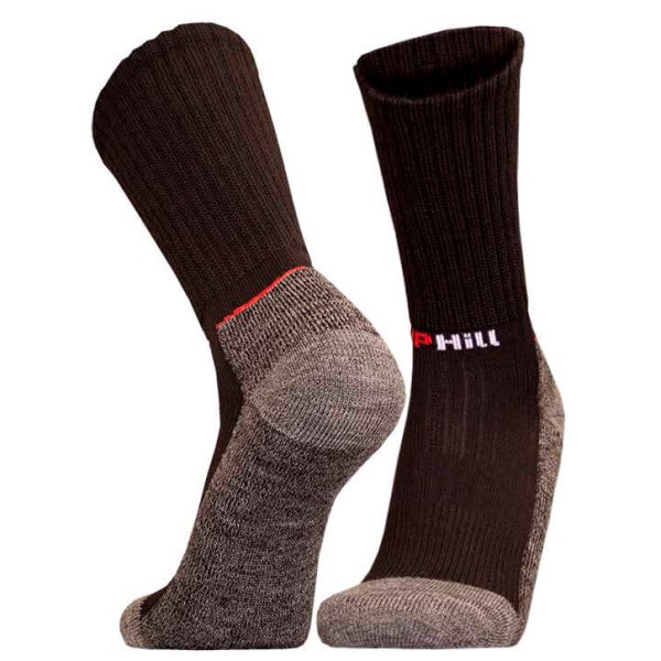 UphillSport - Napa Trekking H5 Extra Warm Flextech with Merino - Wandersocken Gr 35-38;39-42;43-46 braun;weiß von UphillSport