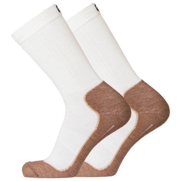 UphillSport - Repo 4-Layer Drytech M4 Merino & Tencel - Wandersocken Gr 35-38 weiß von UphillSport