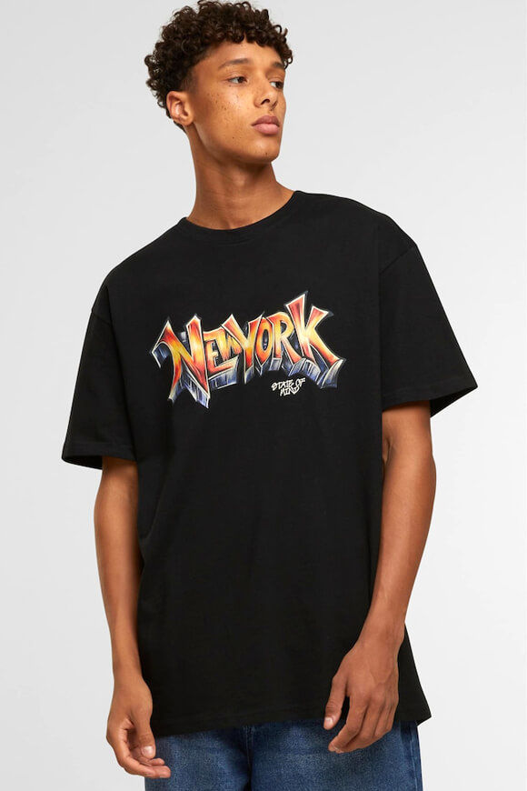 Upscale New York Graffiti T-Shirt | Black | Herren | M Upscale New York Graffiti T-Shirt | Black | Herren | M von Upscale