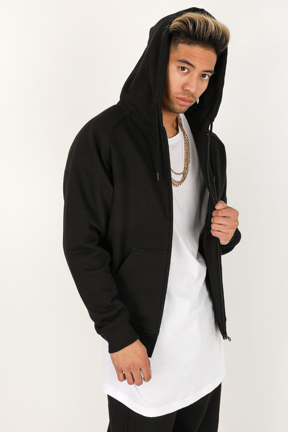 Urban Classics Kapuzensweatjacke | Schwarz | Herren  | XS von Urban Classics