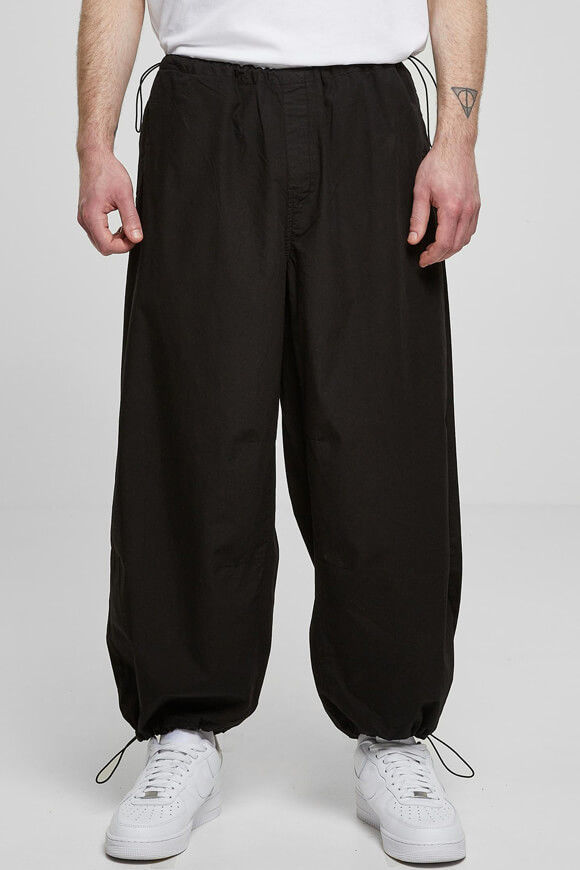 Urban Classics Parachutehose | Black | Herren  | S von Urban Classics